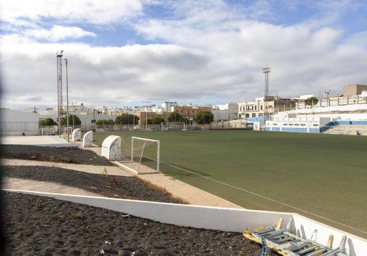 Remodelación del campo de fútbol de San Francisco Javier, en 2026