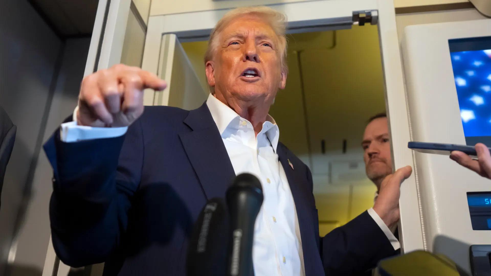 Trump dice que Israel "debería responder" a lo que considera violaciones del alto el fuego