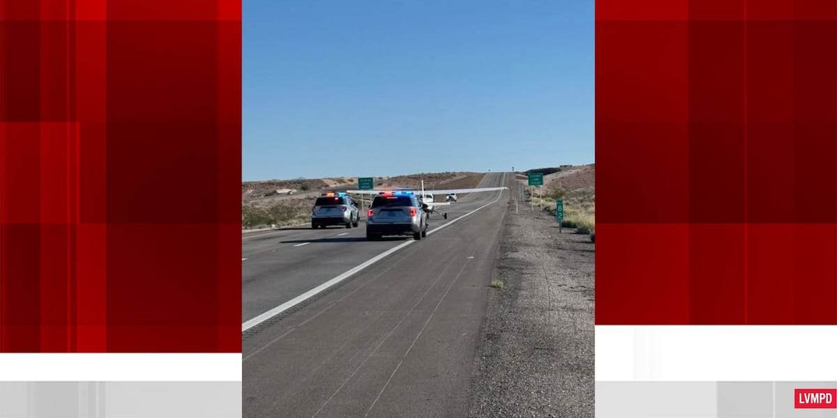 Plane makes emergency landing near Mesquite, no injuries reported