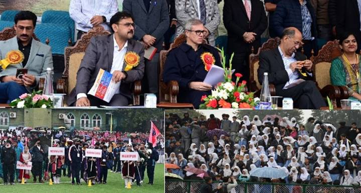 CM Omar throws open 69th National School Games in Srinagar