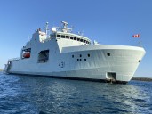 HMCS Margaret Brooke visits Owen Sound to recruit and raise awareness