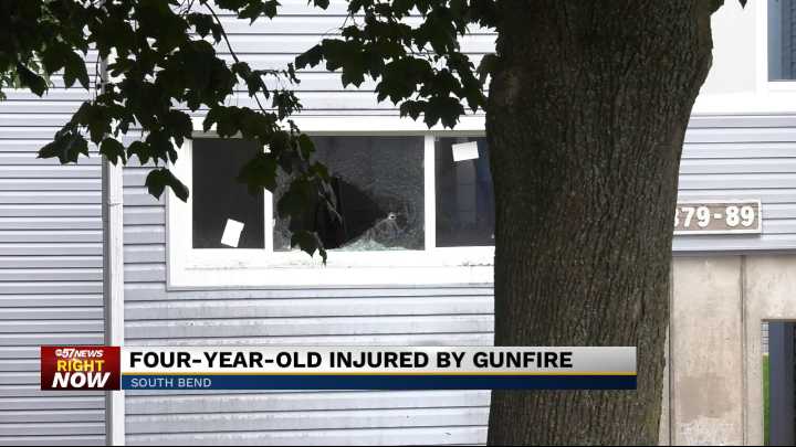 Police investigating after four-year-old shot at south bend apartment complex