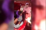 Se esconde en cajuela para espiar a su esposo y la hallan en retén antiebrios