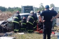 TRAGEDIA! Un muerto en tremendo choque frontal en la RN 12 Corrientes