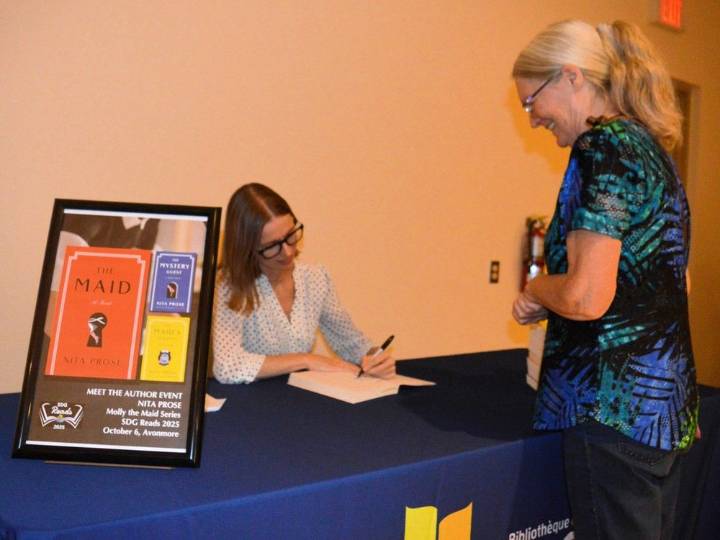Molly the Maid series novelist Nita Prose entertains SDG Reads guests