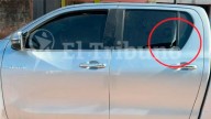 Las pericias de la Fiscalía no hallaron proyectil ni orificio de salida en la camioneta de Urtubey