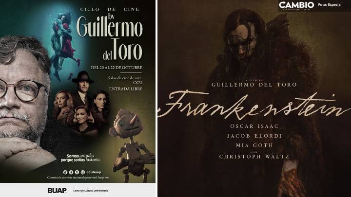 Frankenstein de Guillermo del Toro se estrenará en el cine del CCU BUAP ¡Corre por tus boletos!