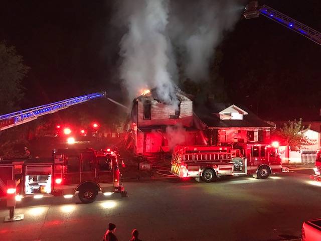 Third Avenue house collapses after fire