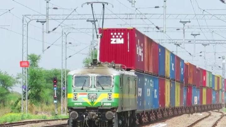 Indian Railways Launches First Transit Time Container Train Between Delhi And Kolkata