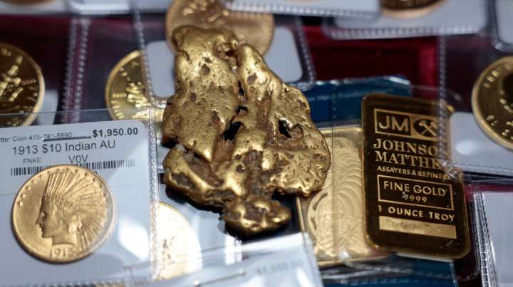 Gold tops $4K per ounce, signaling financial unease