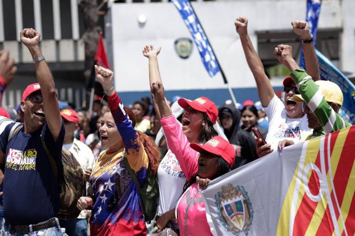 PSUV convoca a una «gran marcha» en defensa de la soberanía este martes en Caracas