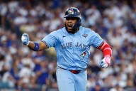 Vladdy Jr., face of playoff baseball, now face of the World Series for the Blue Jays