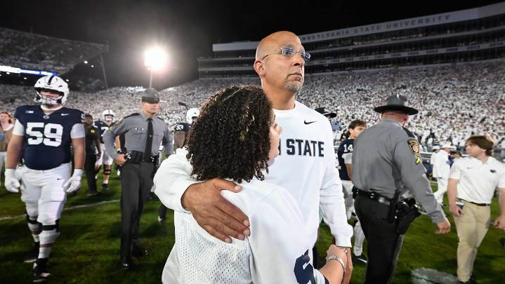 Penn State fires coach James Franklin amid midseason free fall in a lost season