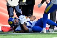 Deadspin | Rams WR Puka Nacua (leg) questionable to return