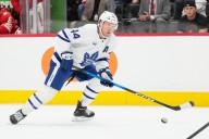 Raymond scores twice as Red Wings beat Maple Leafs 6