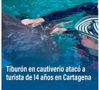 «Tragedia en el Paraíso: Tiburón Ataca a Turista Menor de edad en Cartagena»
