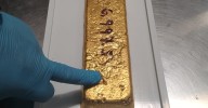 Incautan barra de oro ilegal valorizada en más de S/3 millones que iba a ser enviada a Italia