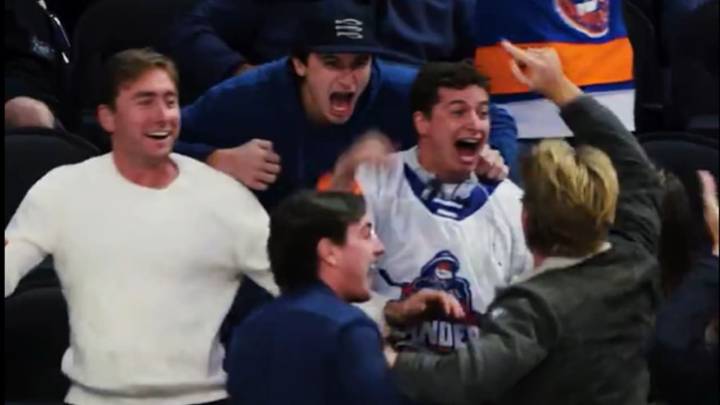 Warren's friends concoct cheer, go wild for Islanders rookie's assists