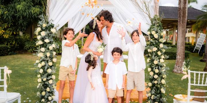 La romántica ceremonia de Paz Cornú en República Dominicana para renovar votos con Diego Orden: “Fue un día mágico”