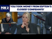 AG Bondi and Democrat senator battle over Epstein info