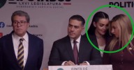 Diputadas de Morena pelean por una foto con Harfuch; Monreal llama “Batichicas”