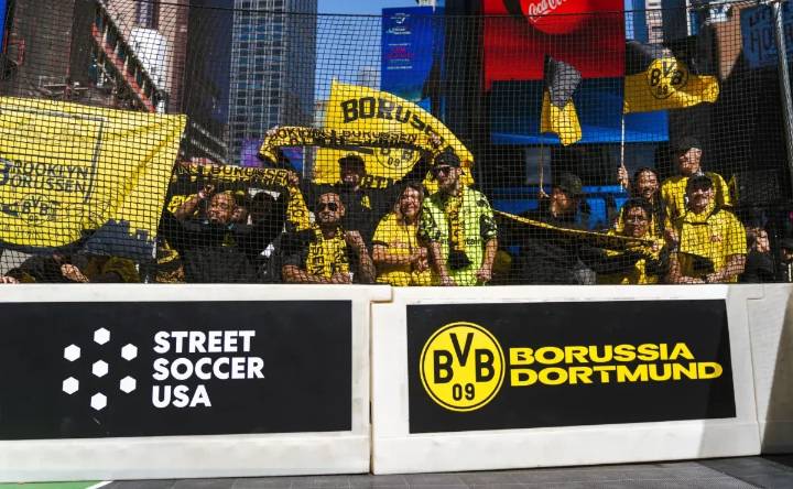 Borussia Dortmund boost US presence with return of Times Square Cup in New York City