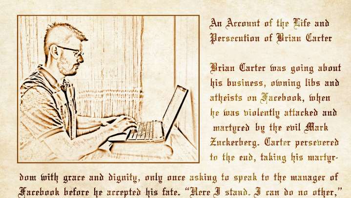 Christian Who Was Censored On Facebook Added To Foxe's Book Of Martyrs