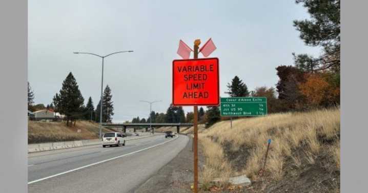 Sunday I-90 closures will slow eastbound traffic near Coeur d'Alene