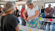 Talleres de capacitación en la nueva plaza de Río Luján