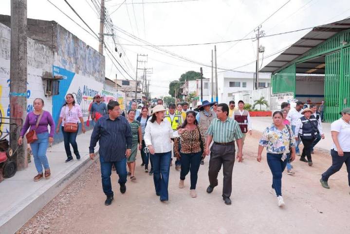 Supervisa Yolanda Osuna avance en obras que llevarán agua potable a más de 100 mil habitantes