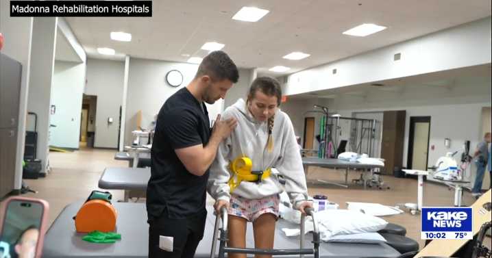 Pitt State softball star returns home for recovery after suffering severe injuries in crash