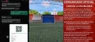 Alertan por estafa con falso alquiler de la cancha sintética 'La Rojiblanca'