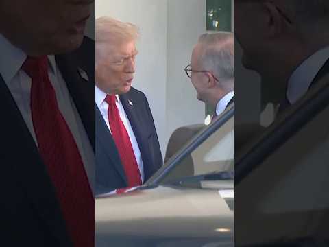 Trump Welcomes Australia's Albanese to White House
