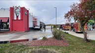 Car fire damages KFC/Taco Bell restaurant in Altoona