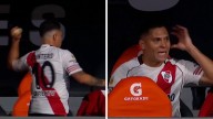 Juan Fernando Quintero estalló de ira al ser sustituido en River Plate vs. Talleres de Córdoba: “siempre la misma mierda”