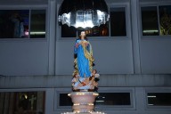 Devotional procession marks grand finale of Marian exhibition at St Anthony Ashram
