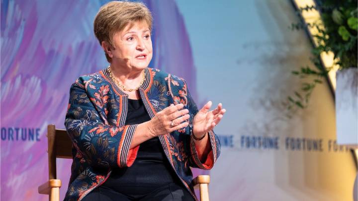 La titular del FMI afirmó que coordinan con el gobierno de Estados Unidos el apoyo a la Argentina