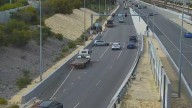 Perth traffic: Mitchell Freeway southbound in Joondalup clear after entry ramp crash