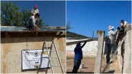 Enseñó JCAS en Urique uso del sistema de cosecha de agua de lluvia