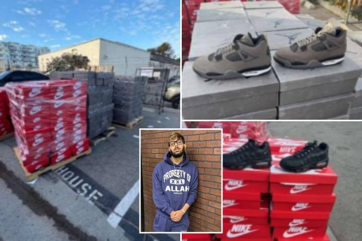 CoolKicks founder Adeel Shams arrested for stolen Nike items in LA warehouse