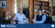 Catalán se reunió con el gobernador de Santa Cruz