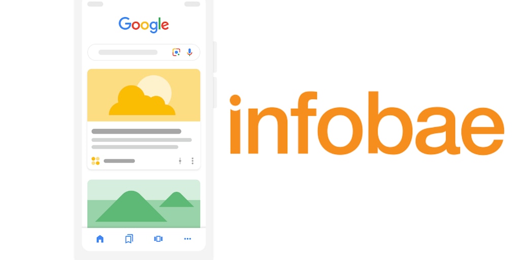 Así puedes seguir a Infobae en Google Discover y personalizar las noticias que quieres leer