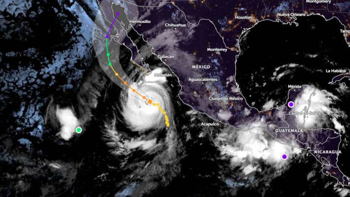 Priscilla Se Intensifica a Huracán Categoría 2 en Su Trayectoria por el Pacífico Mexicano