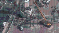 Wreckage of helicopter removed from Huntington Beach crash site