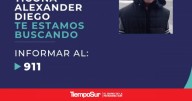 Llamar al 911 Buscan a Alexander Condorí Ticona