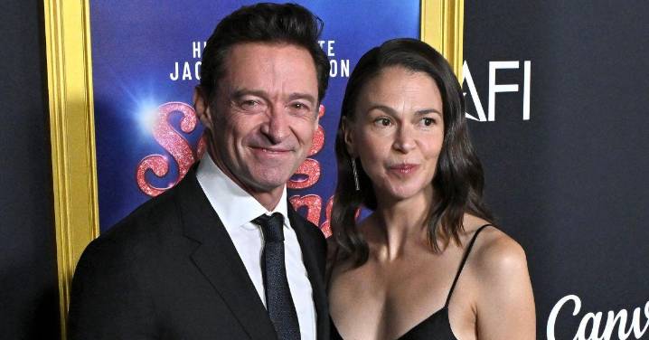 Hugh Jackman and Sutton Foster Make PDA-Packed Red Carpet Debut Nearly 1 Year After Confirming Romance: Photos