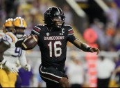 Nussmeier and No. 11 LSU overcome mistakes to beat South Carolina 20
