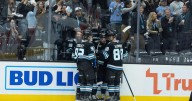 Mammoth beat Flames 3-1 in home opener