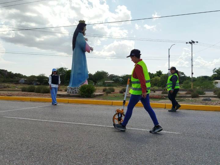 INTT e Invitrane trabajan en señalización y demarcación vial de Nueva Esparta