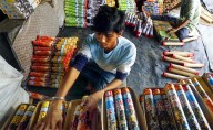 640 held for flouting laws in Kolkata, over 850 kgs of banned fir...